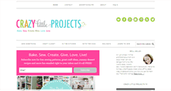 Desktop Screenshot of crazylittleprojects.com